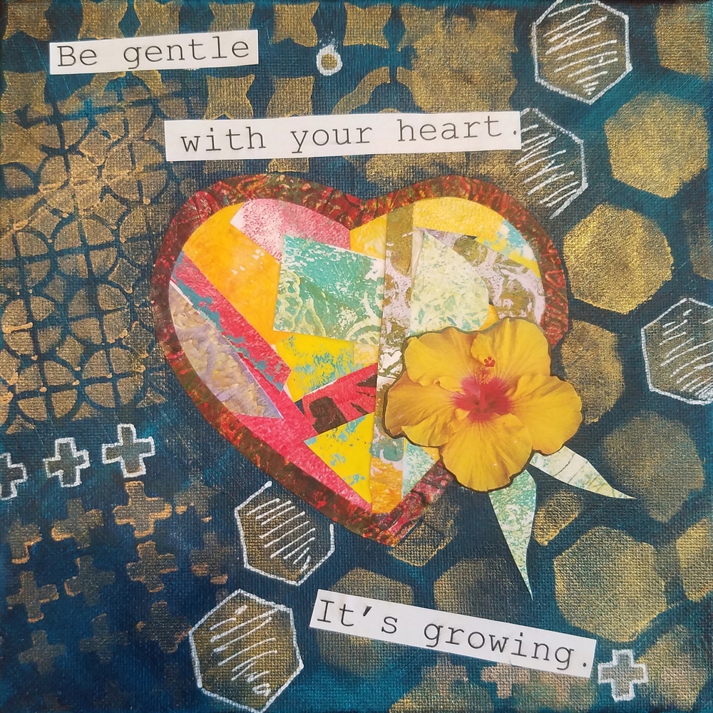 Gentle Growth 8 1/2 × 8 1/2in Print